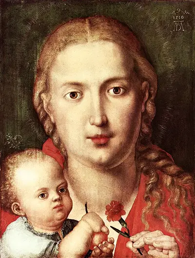 The Madonna of the Carnation Albrecht Durer